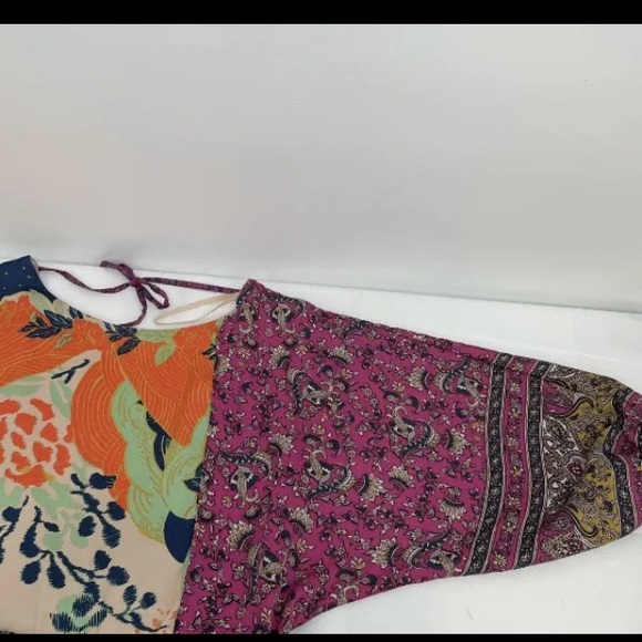 NWT ($198) GORGEOUS!! Free People What You Want Maxi Bohemian Dress Size Large - Picture 2 of 13